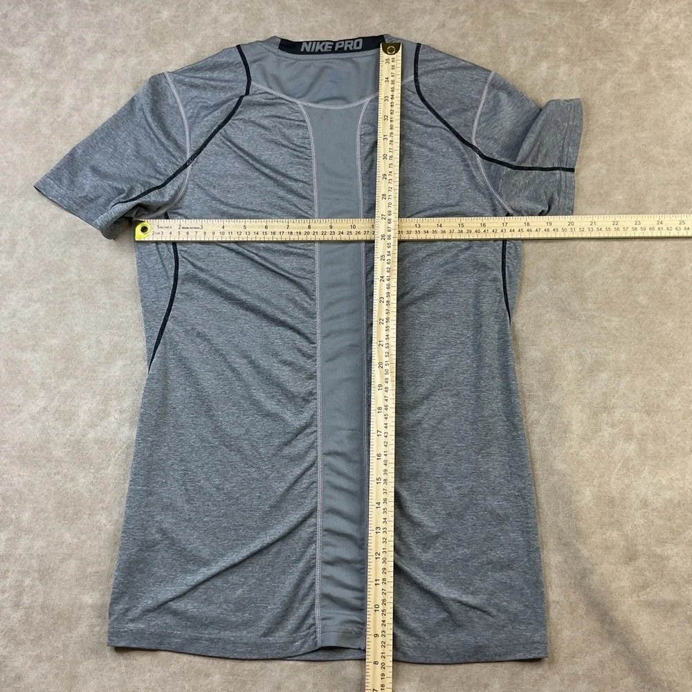 Nike Pro Shirt Muscle Training Dri-Fit Fitted Running Gym Workout 703104 Sz S‎